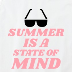 Summer Is A State Of Mind Quote Tanktop
