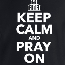 Keep Calm And Pray On Faith Church Crewneck Sweatshirt T Shirt