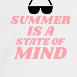 Summer Is A State Of Mind Quote Crewneck Sweatshirt T Shirt