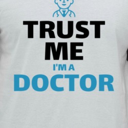 Trust Me I'm A Doctor Funny Job Occupation Raglan T Shirt