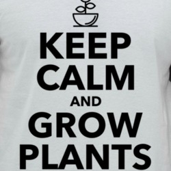 Keep Calm And Grown Plants Raglan T Shirt