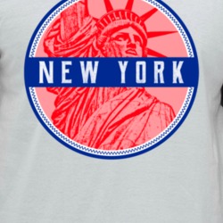 New York City Nyc Usa American City Crest Seal Raglan T Shirt