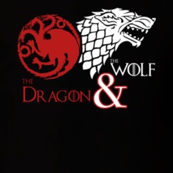 Game Of Thrones The Dragon And The Wolf T Shirt
