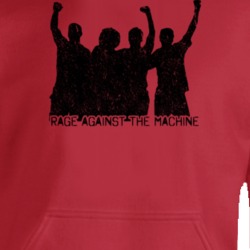 Rage Against The Machine Cut Out Fan Hoodie