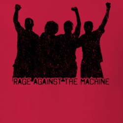 Rage Against The Machine Cut Out Fan T Shirt