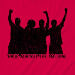 Rage Against The Machine Cut Out Fan Tank Top