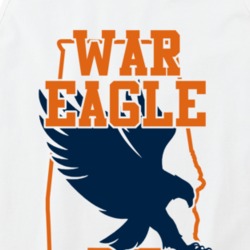 War Eagle Auburn University Athletic Supporter Fan Tanktop