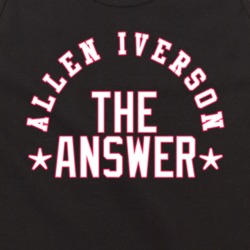 Allen Iverson The Answer As Worn By Chris Long Philadelphia Sports Fan