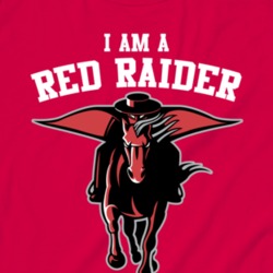 I Am A Red Raider Texas Tech Basketball Supporter Fan Tanktop