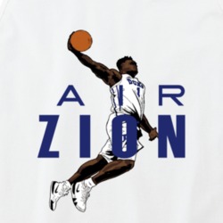 Air Zion Williamson Duke University Favorite Player Basketball Fan Tan
