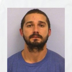Shia Labeouf Celebrity Mugshot Vintage Grunge Look Fan Tanktop