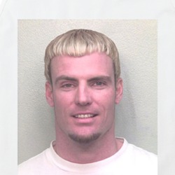 Vanilla Ice Hip Hop Celebrity Mugshot Vintage Grunge Look Fan Tanktop