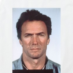 Clint Eastwood Escape Celebrity Mugshot Vintage Grunge Look Fan Tankto