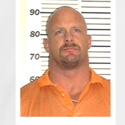 Stone Cold Steve Austin Celebrity Mugshot Vintage Grunge Look Fan Crew