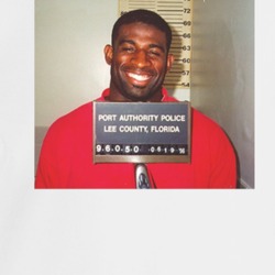Deion Sanders Athlete Celebrity Mugshot Vintage Grunge Look Fan Crewne