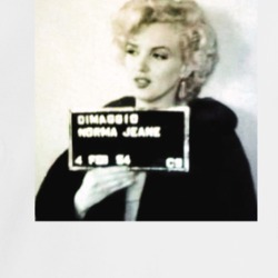 Marilyn Monroe Celebrity Mugshot Vintage Grunge Look Fan Crewneck Swea