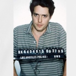 Hugh Grant Celebrity Mugshot Vintage Grunge Look Fan Crewneck Sweatshi
