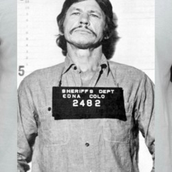 Charles Bronson Celebrity Mugshot Vintage Grunge Look Fan Raglan T Shi
