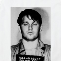 Jim Morrison Mug Shot Vintage Photo Popular Singer Music Fan Tanktop