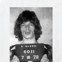 Jagger Vintage Photo Mug Shot Music Fan Tanktop