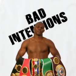 Jermain Taylor Bad Intentions Boxing Champion Fight Fan Tanktop