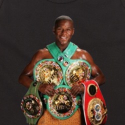 Floyd Mayweather Multiple Championship Titles Boxing Distressed Look F