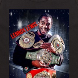 Lennox Lewis Heavyweight Champion Popular Boxer Fight Fan Tanktop