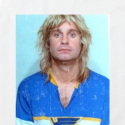 Prince Of Darkness Mug Shot Legendary Musician Vintage Look Fan Tankto