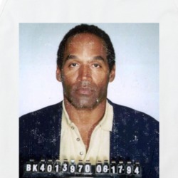 Oj Simpson Controversial Celebrity 1994 Mug Shot Distressed Look Tankt