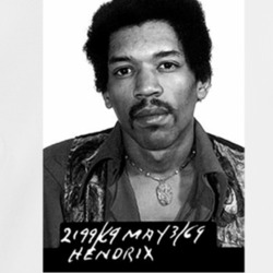 Jimi Hendrix Mug Shot Influencial Music Great Fan Crewneck Sweatshirt 