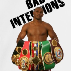 Jermain Taylor Bad Intentions Boxing Champion Fight Fan Crewneck Sweat