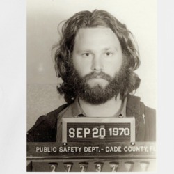 Jim Morrison Mug Shot Vintage Photo Singer Songwriter Music Fan Crewne