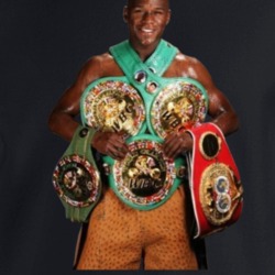 Floyd Mayweather Multiple Championship Titles Boxing Distressed Look F