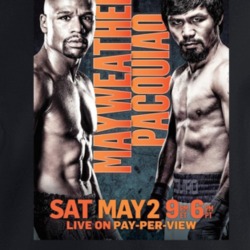 Floyd Mayweather Vs Manny Pacquiao Fight Poster 2015 Boxing Fan Crewne