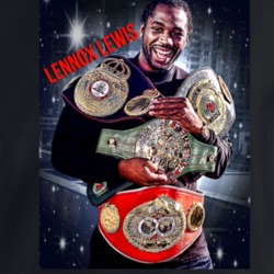 Lennox Lewis Heavyweight Champion Popular Boxer Fight Fan Crewneck Swe