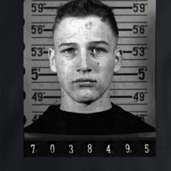 Paul Newman Army Induction Mug Shot Legendary Actor Vintage Look Crewn