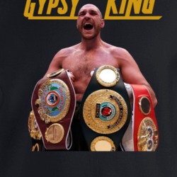 Tyson Fury Gypsy King British Boxing Champion Fight Fan Crewneck Sweat