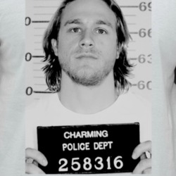 Jax Teller Mug Shot Sons Of Anarchy Popular Tv Show Fan Raglan T Shirt