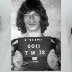 Jagger Vintage Photo Mug Shot Music Fan Raglan T Shirt