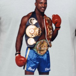 Evander Holyfield World Champion Boxer Fight Fan Raglan T Shirt
