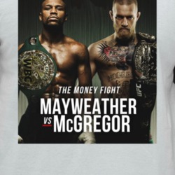 Floyd Mayweather Vs Conor Mcgregor The Money Fight Poster Fight Fan Ra