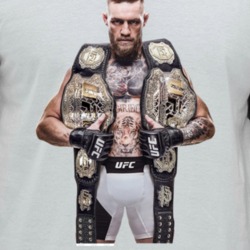 Conor Mcgregor Mixed Martial Artist Champion Fight Fan Raglan T Shirt