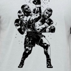 Mike Tyson 90 Second Fight Boxing Champion Fan Raglan T Shirt