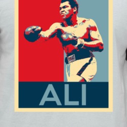 Muhammad Ali Lengenday Boxing Champion Hope Poster Fan Raglan T Shirt
