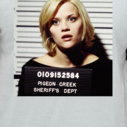 Melanie Mug Shot Reese Witherspoon Sweet Home Alabama Movie Fan Raglan