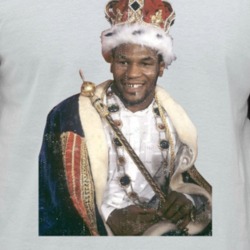 Mike Tyson The King World Heavyweight Champion Boxing Fan Distressed R