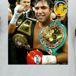 Oscar De La Hoya Popular Boxing Champion Fight Fan Raglan T Shirt