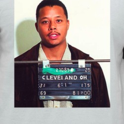 Terrence Howard Mug Shot Popular Tv And Movie Actor Fan Raglan T Shirt