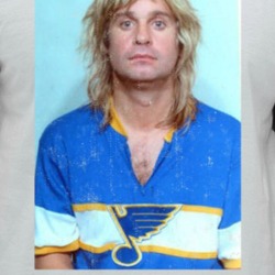 Prince Of Darkness Mug Shot Legendary Musician Vintage Look Fan Raglan