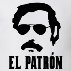 El Patron Pablo Escobar Mexican Drug Lord T Shirt T Shirt